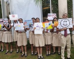 Std VIII students participated